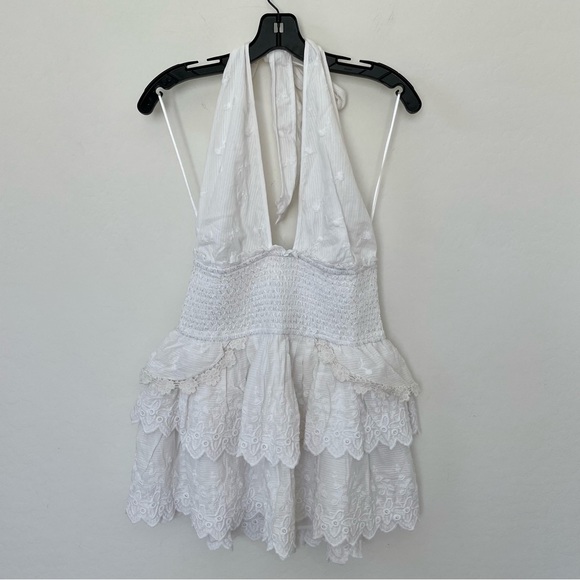 LOVESHACKFANCY ICONIC HALTER DRESS - Picture 4 of 6